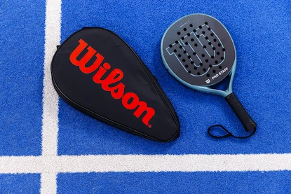 Custodia per racchetta da padel Wilson  Padel Cover Black/Infrared