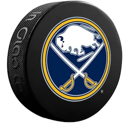 Disco da hockey Inglasco Inc. Logo Blister Buffalo Sabres