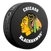 Disco da hockey Inglasco Inc.  Logo Blister Chicago Blackhawks