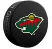 Disco da hockey Inglasco Inc.  Logo Blister Minnesota Wild