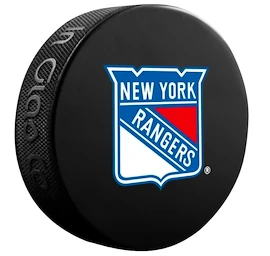 Disco da hockey Inglasco Inc. Logo Blister New York Rangers