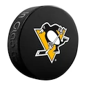 Disco da hockey Inglasco Inc.  Logo Blister Pittsburgh Penguins