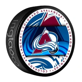 Disco da hockey Inglasco Inc. Medallion Blister Colorado Avalanche
