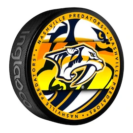 Disco da hockey Inglasco Inc. Medallion Blister Nashville Predators