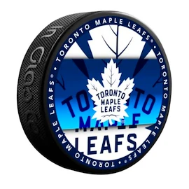 Disco da hockey Inglasco Inc. Medallion Blister Toronto Maple Leafs