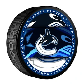 Disco da hockey Inglasco Inc. Medallion Blister Vancouver Canucks