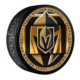 Disco da hockey Inglasco Inc. Medallion Blister Vegas Golden Knights