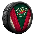 Disco da hockey Inglasco Inc. Stitch NHL Minnesota Wild