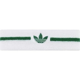 Fascia per capelli adidas Tennis Headband White/Green
