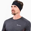 Fascia per capelli Montane  Via Stretch Headband Black