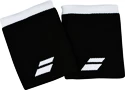 Fascia tergisudore Babolat  Logo Jumbo Wristband Black/White (2 Pack)