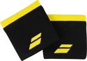 Fascia tergisudore Babolat  Logo Wristband Black/Sulphur Spring (2 Pack)