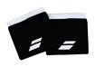 Fascia tergisudore Babolat  Logo Wristband Black/White (2 Pack)