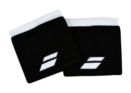 Fascia tergisudore Babolat Logo Wristband Black/White (2 Pack)