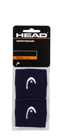 Fascia tergisudore Head Wristband 2.5" (2 Pack) Navy