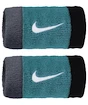 Fascia tergisudore Nike  Swoosh Doublewide Wristbands Cool Grey