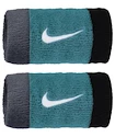 Fascia tergisudore Nike  Swoosh Doublewide Wristbands Cool Grey