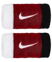 Fascia tergisudore Nike  Swoosh Doublewide Wristbands White/University Red