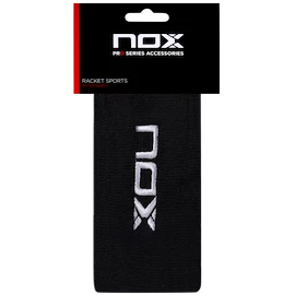 Fascia tergisudore NOX 2 Black/White Logo Long Wristbands