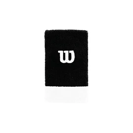 Fascia tergisudore Wilson Extra Wide Wristband Black/White