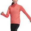 Felpa da donna adidas  Run Fast 1/2 Zip Semi Turbo