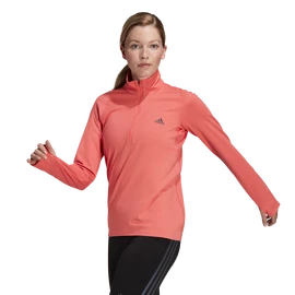 Felpa da donna adidas Run Fast 1/2 Zip Semi Turbo