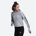 Felpa da donna adidas  Space Hoodie Halo Silver