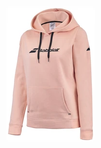 Felpa da donna Babolat  Exercise Hood Sweat W Tropical Peach S
