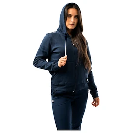 Felpa da donna Bauer WMNS Team Full Zip Navy