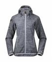 Felpa da donna Bergans  Hareid Fleece Grey