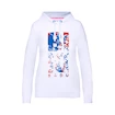 Felpa da donna BIDI BADU  Tendai Lifestyle Hoody White/Blue  M