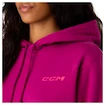 Felpa da donna CCM  Casual Hood Boysenberry