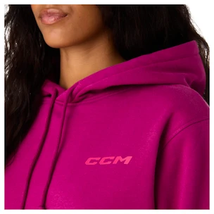 Felpa da donna CCM  Casual Hood Boysenberry