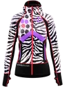 Felpa da donna Crazy Idea  Oxygen Light Black/Zebra