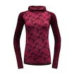 Felpa da donna Devold  Kvitegga Woman Hoodie