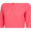 Felpa da donna Endurance  Core X1 Elite Melańge Midlayer Pitaya Pink