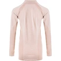 Felpa da donna Endurance  Halen Seamless Midlayer Warm Taupe