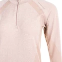 Felpa da donna Endurance  Halen Seamless Midlayer Warm Taupe