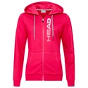 Felpa da donna Head  Club Greta Hoodie Magenta/White