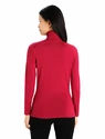 Felpa da donna Icebreaker  W 260 Tech LS Half Zip Cherry