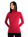 Felpa da donna Icebreaker  W 260 Tech LS Half Zip Cherry