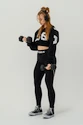 Felpa da donna Nebbia Barbell Therapy Muscle Mommy 619 black