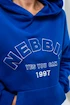 Felpa da donna Nebbia  Branded Oversized Hoodie blue