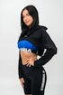 Felpa da donna Nebbia  Designer Cropped Hoodie black L