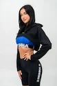 Felpa da donna Nebbia  Designer Cropped Hoodie black L