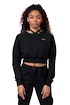 Felpa da donna Nebbia  Golden Crop hoodie 824 black