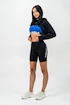 Felpa da donna Nebbia GYM TIME Designer Cropped Hoodie 259 black