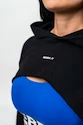 Felpa da donna Nebbia GYM TIME Designer Cropped Hoodie 259 black
