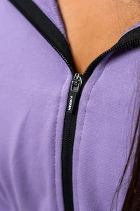 Felpa da donna Nebbia ICONIC Cropped Zip-Up Hoodie 254 purple