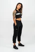 Felpa da donna Nebbia MUSCLE MOMMY Sleeveless Zip-Up Hoodie 258 black